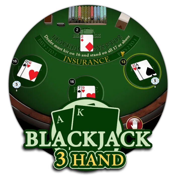 Blackjack 3 Hand - MASURAPLAY77